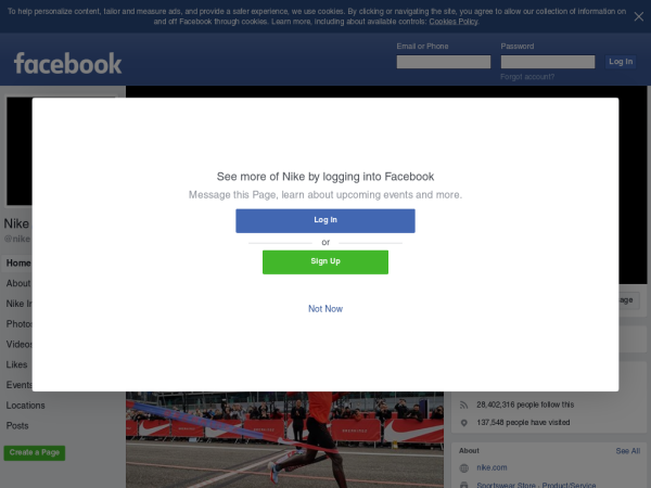 https://www.facebook.com/nike